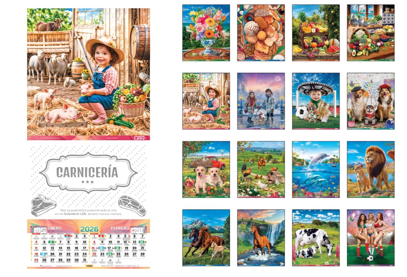 PROMOCIÓN DE CALENDARIOS DE PARED 2